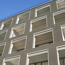 Geschäftsgebäude Rüdigerstrasse, Sto AG Schweiz, Werknetz Architektur, Zürich, by mtextur